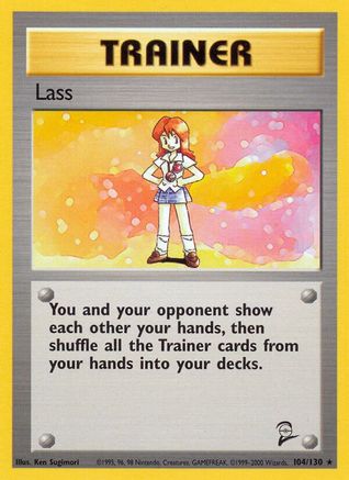 Lass 104/130 Base Set 2 - Rare