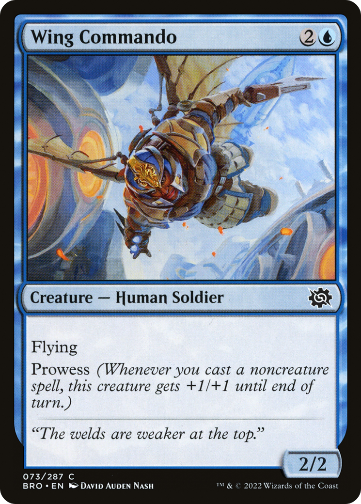 Wing Commando (BRO-073) - The Brothers' War