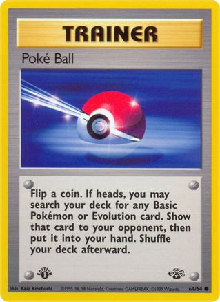 Poke Ball 064/64 - Unlimited Jungle - Common