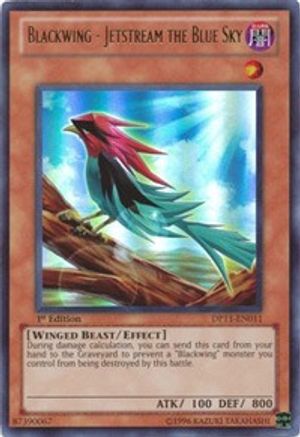 Blackwing - Jetstream the Blue Sky (DP11-EN011) - Duelist Pack 11: Crow 1st Edition