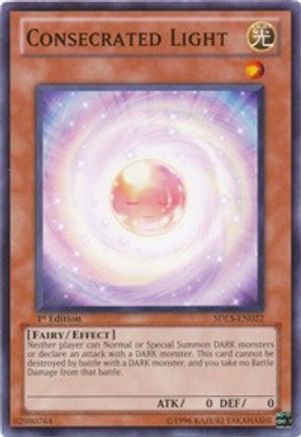 Consecrated Light (SDLS-EN022) - Structure Deck: Lost Sanctuary 1st Edition