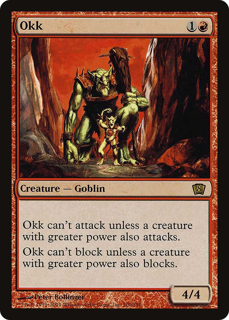 Okk (8ED-206★) - 8th Edition