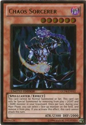 Chaos Sorcerer (GLD4-EN012) - Gold Series 4: Pyramids Edition Limited