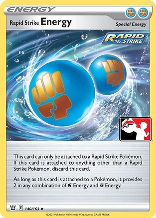 Rapid Strike Energy 140 Prize Pack Series Cards - Uncommon