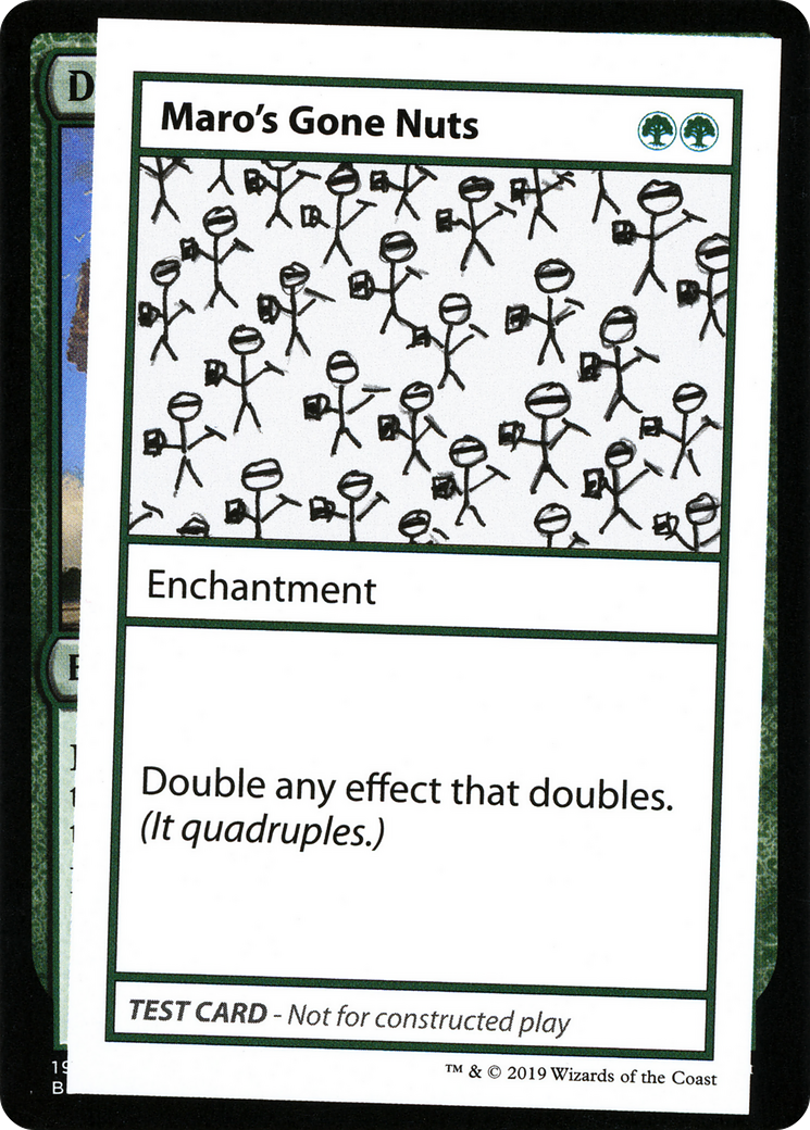 Maro's Gone Nuts (No PW Symbol) (CMB1-) - Mystery Booster Playtest Cards 2021