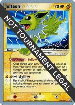 Jolteon Star - 2007 (Tom Roos) 101 World Championship Decks - Rare