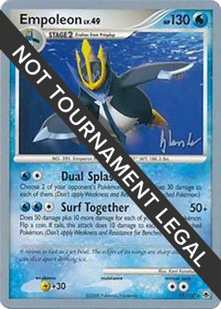 Empoleon - 2008 (Dylan Lefavour) 017 World Championship Decks - Rare
