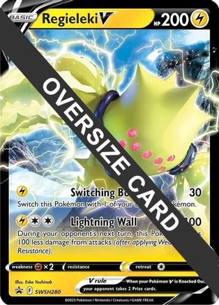 Regieleki V SWSH280 - Holofoil Jumbo Cards - Promo