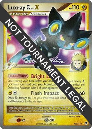 Luxray GL LV.X - 2009 (Stephen Silvestro) 109 World Championship Decks - Classic Collection