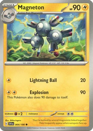 Magneton 064/198 SV01 Scarlet & Violet Base Set - Common