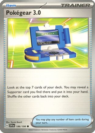 Pokegear 3.0 186/198 - Reverse Holofoil SV01 Scarlet & Violet Base Set - Common