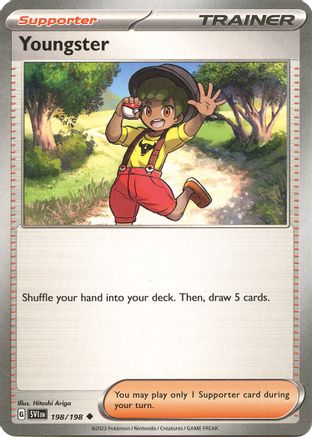 Youngster 198/198 SV01 Scarlet & Violet Base Set - Uncommon