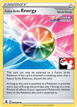 Fusion Strike Energy 244 Prize Pack Series Cards - Uncommon