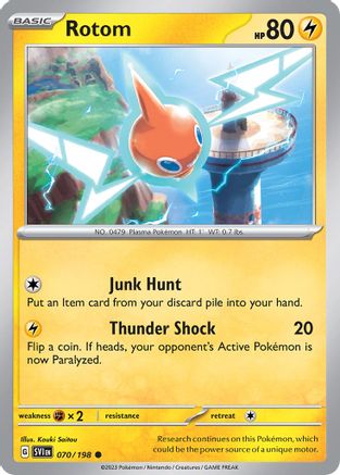 Rotom 070/198 - Holofoil Miscellaneous Cards & Products - Promo