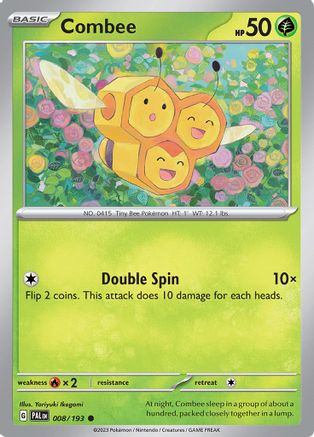 Combee 008/193 SV02 Paldea Evolved - Common