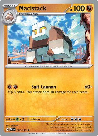 Naclstack 122/193 SV02 Paldea Evolved - Uncommon