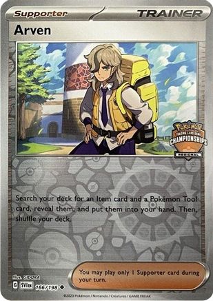 Arven 166/198 - Reverse Holofoil League & Championship Cards - Promo