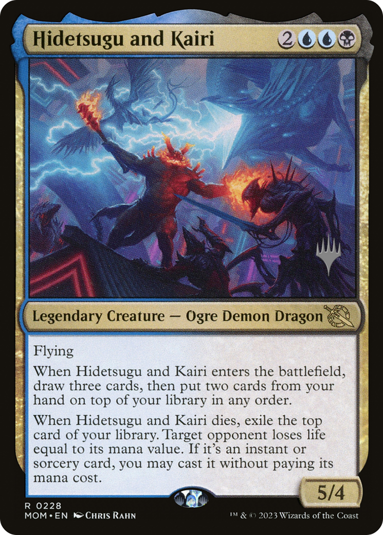 Hidetsugu and Kairi (PPMOM-228P) - March of the Machine Promos