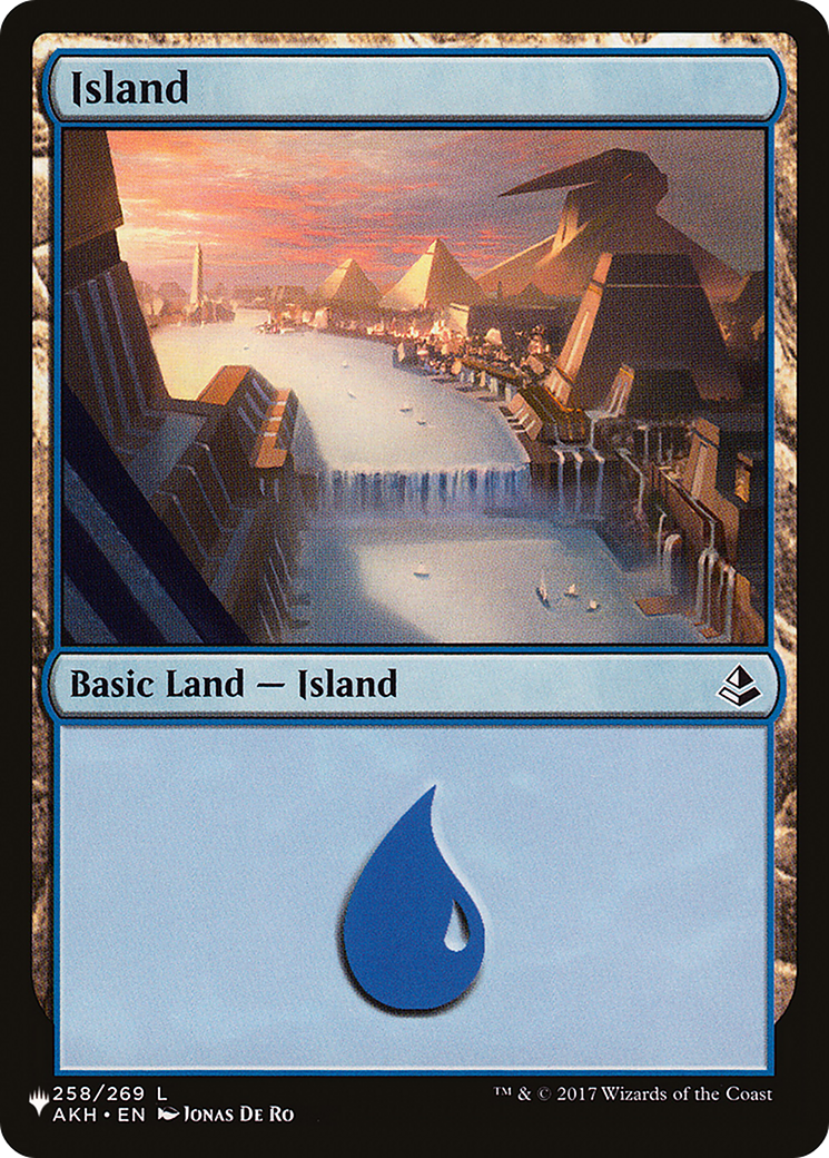 Island (258) (LIST-AKH-258) - The List