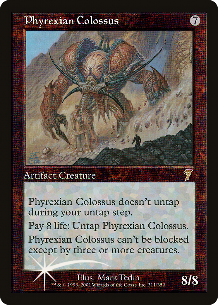 Phyrexian Colossus (7ED-311★) - 7th Edition Foil