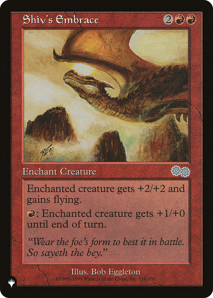 Shiv's Embrace (LIST-USG-216) - The List