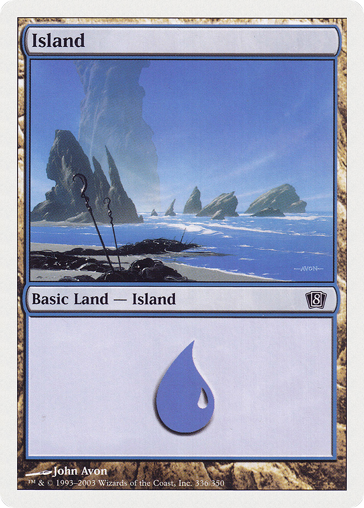 Island (8ED-336) - 8th Edition