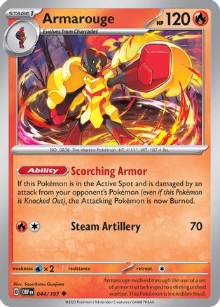 Armarouge 044/197 SV03 Obsidian Flames - Uncommon