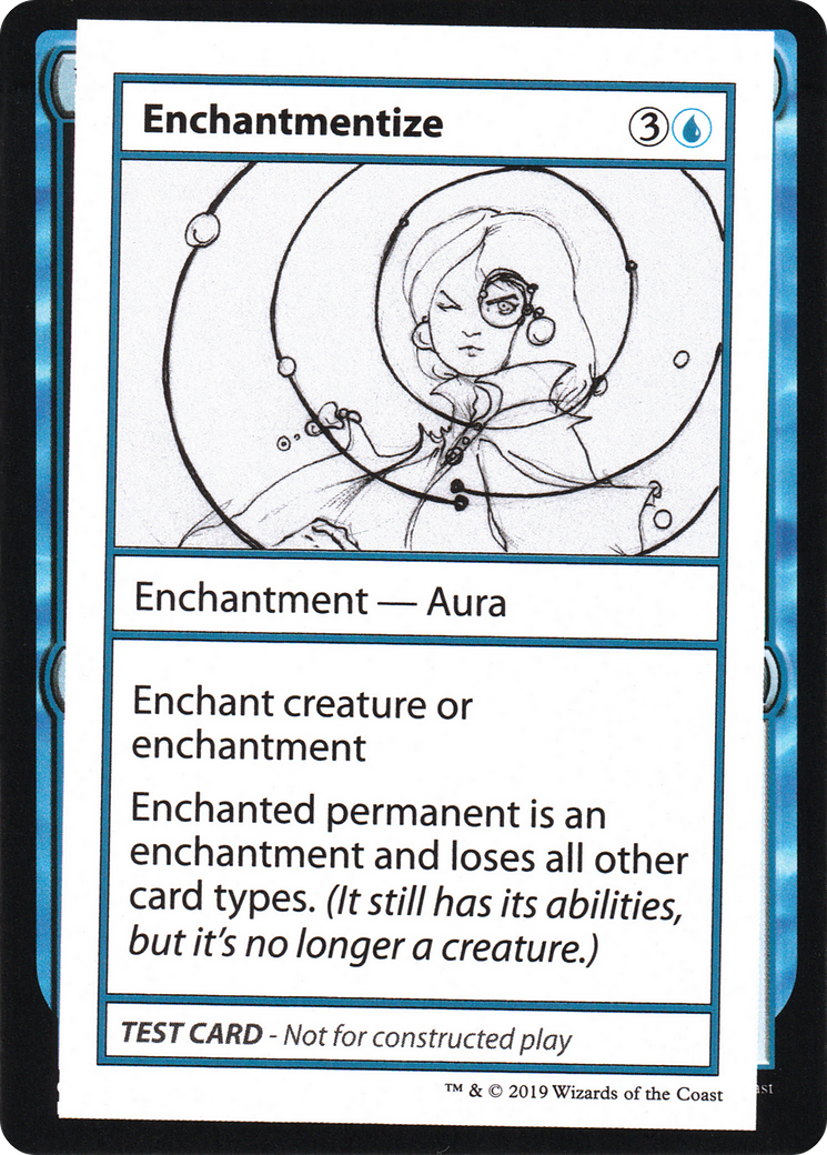 Enchantmentize (No PW Symbol) (CMB1-) - Mystery Booster Playtest Cards 2021