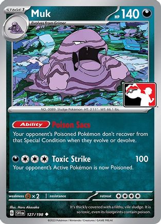 Muk 127 Prize Pack Series Cards - Uncommon