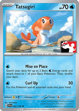 Tatsugiri 062/198 - Holofoil Prize Pack Series Cards - Uncommon