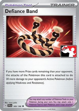 Defiance Band 169/198 Prize Pack Series Cards - Uncommon
