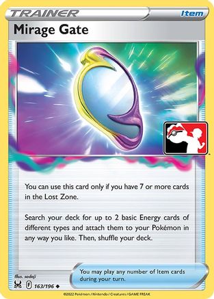 Mirage Gate 163/196 - Holofoil Prize Pack Series Cards - Uncommon