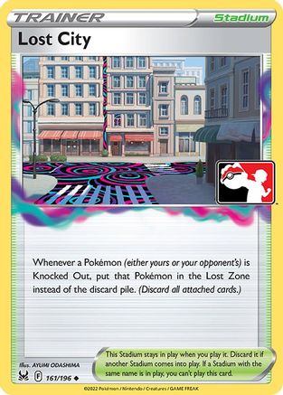 Lost City 161/196 Prize Pack Series Cards - Uncommon