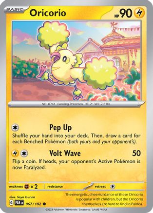 Oricorio 067/182 SV04 Paradox Rift - Common