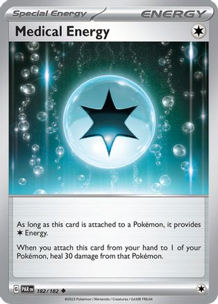 Medical Energy 182/182 - Reverse Holofoil SV04 Paradox Rift - Uncommon