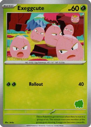 Exeggcute My First Battle - Unconfirmed