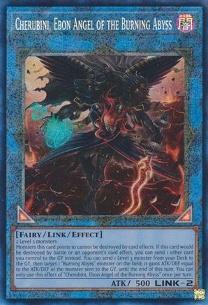 Cherubini, Ebon Angel of the Burning Abyss (PCR) (RA01-EN042) - 25th Anniversary Rarity Collection 1st Edition