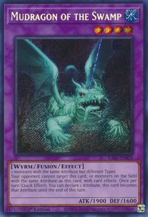 Mudragon of the Swamp (Secret Rare) (RA01-EN028) - 25th Anniversary Rarity Collection 1st Edition