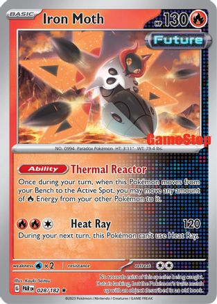 Iron Moth 028/182 - Reverse Holofoil Miscellaneous Cards & Products - Promo