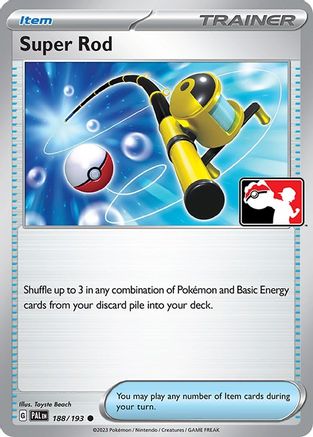 Super Rod 188/193 - Holofoil Prize Pack Series Cards - Common