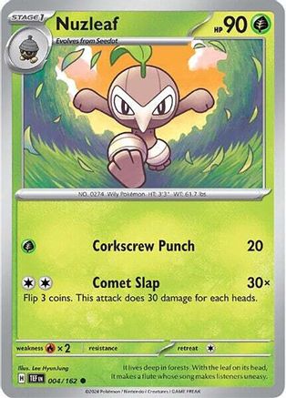 Nuzleaf 004/162 SV05 Temporal Forces - Common