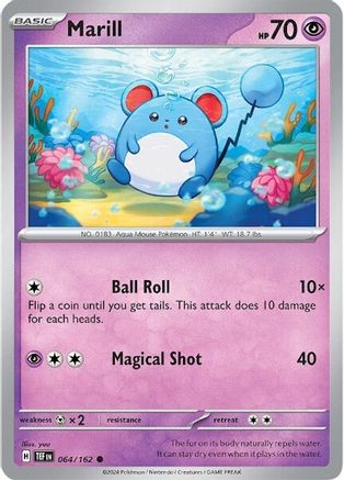 Marill 064/162 SV05 Temporal Forces - Common