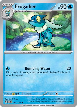 Frogadier 057/167 SV06 Twilight Masquerade - Common