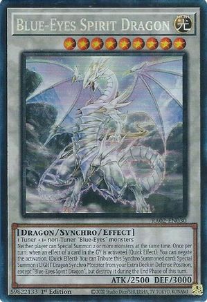Blue-Eyes Spirit Dragon (PCR) (RA02-EN030) - 25th Anniversary Rarity Collection II 1st Edition