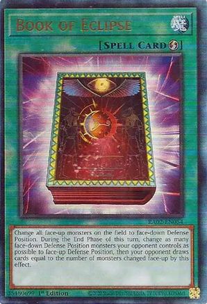 Book of Eclipse (PUR) (RA02-EN054) - 25th Anniversary Rarity Collection II 1st Edition