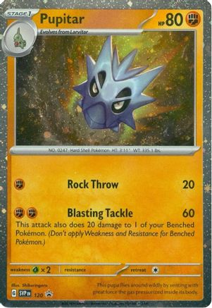 Pupitar 120 - Holofoil SV Scarlet & Violet Promo Cards - Promo