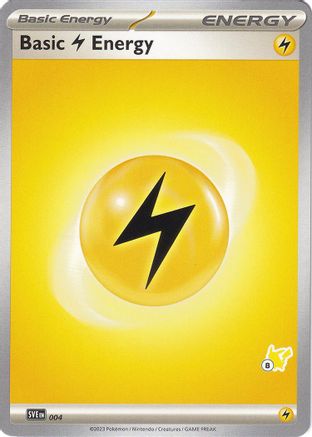Basic Lightning Energy - Pikachu 8 004 Battle Academy 2024 - Common