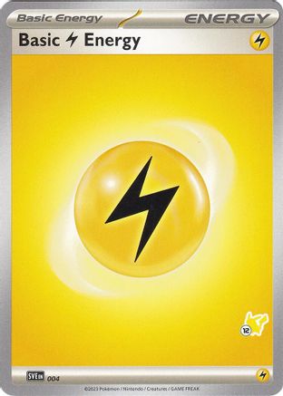 Basic Lightning Energy - Pikachu 12 004 Battle Academy 2024 - Common