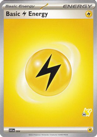Basic Lightning Energy - Pikachu 39 004 Battle Academy 2024 - Common