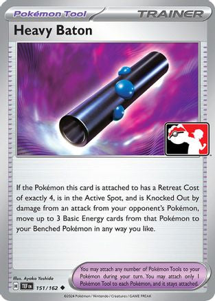Heavy Baton 151/162 Prize Pack Series Cards - Uncommon